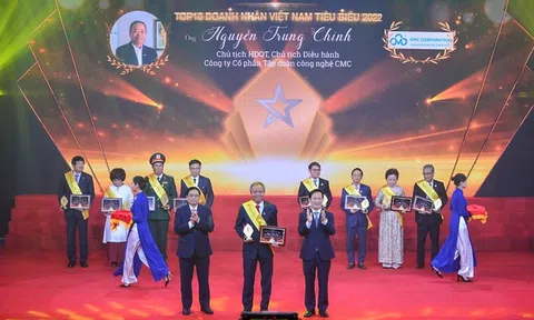 Chủ tịch CMC được vinh danh “Top 10 Trangchu Lc88 dangnhap.com VN tiêu biểu 2022”
