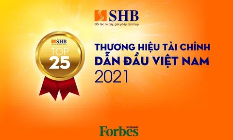SHB được vinh danh trong Top 25 thương hiệu Lc888.com link không chặn dẫn đầu Việt Nam