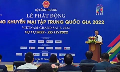 Không giới hạn mức khuyến mại trong Tháng khuyến mại tập trung Quốc gia 2022