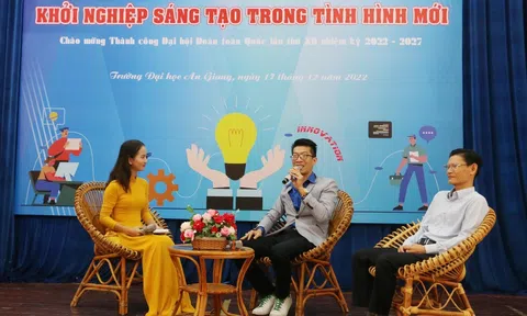 An Giang: Ngày hội khởi nghiệp trong thanh niên thu hút đông đảo khách tham quan