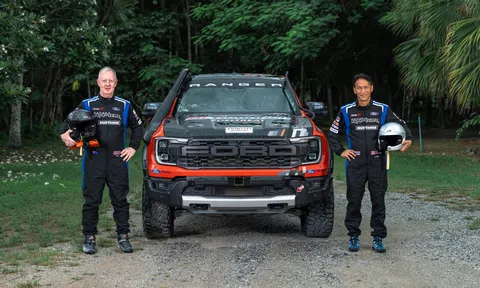 Thế hệ mới Ford Ranger Raptor lần đầu tham dự giải đua xuyên châu Á 2023