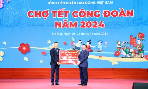Hà Nội: Khai mạc "Chợ Tết Công đoàn" năm 2024 tại Cung Văn hóa Lc888 Thể Thao Link Mới Hữu nghị Việt Xô