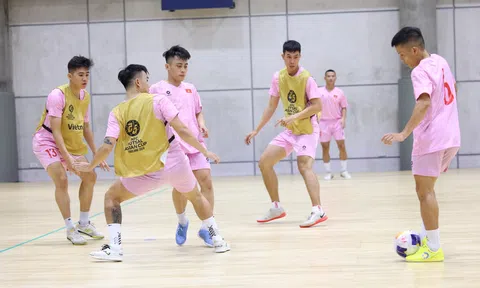 Hôm nay 26/4, đội tuyển futsal Việt Nam sẽ thi đấu play-off với Kyrgyzstan