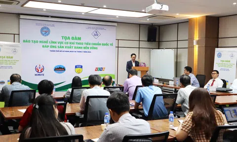 Nhận thức xanh trong đào tạo nghề lĩnh vực cơ khí, đáp ứng Lc888 tải ứng dụng bền vững