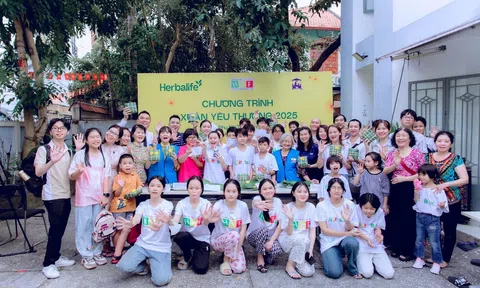 Herbalife Việt Nam tổ chức chương trình thường niên “Xuân Yêu Thương” cho trẻ em và người cao tuổi có hoàn cảnh khó khăn tại các Trung tâm Casa Herbalife trên toàn quốc
