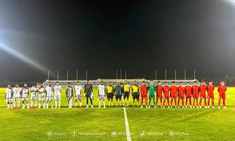 U17 Việt Nam thắng 1-0 U17 Oman trong trận giao hữu đầu tiên trên đất bạn