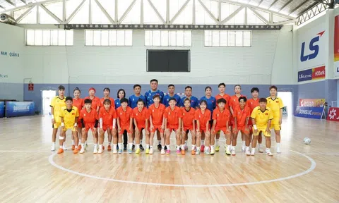 Đội tuyển futsal nữ Việt Nam hội đủ cầu thủ tập luyện, hướng tới Vòng chung kết Futsal nữ châu Á 2025