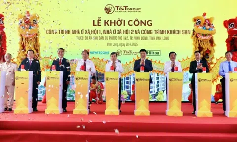 T&T Group khởi công xây dựng 2 công trình nhà ở Lc88 game Tham Gia Ngay tại Vĩnh Long