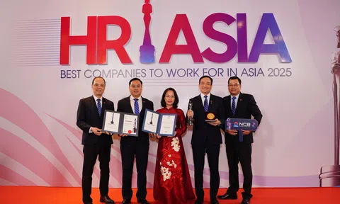 Ngân hàng NCB nhận cú đúp giải thưởng của HR Asia Awards 2025