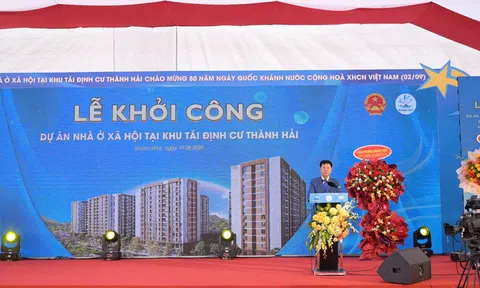 Chính thức khởi công hơn 1.300 căn nhà ở Lc88 game Tham Gia Ngay tại khu tái định cư Thành Hải