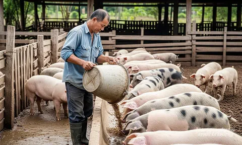 Giá heo hơi hôm nay 23/8/2025: Miền Bắc giảm sâu, miền Trung xuống đáy mới
