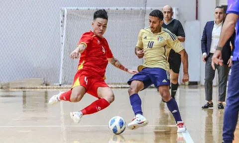 Đội tuyển futsal Việt Nam giành chiến thắng đầu tay trong chuyến tập huấn tại Kuwait