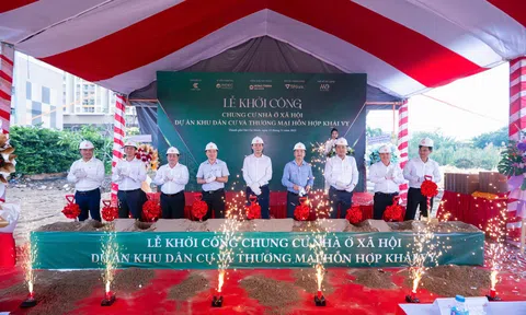 Khởi công xây dựng hơn 300 căn nhà ở Lc88 game Tham Gia Ngay tại phường Phú Thuận, TP.HCM