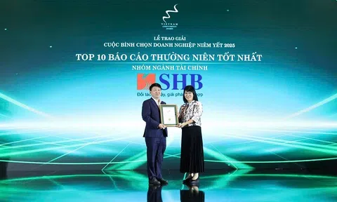 Lần thứ 5, SHB được vinh danh trong TOP 10 10Lc88 Casino & Thể Thao Link Mới có Báo cáo thường niên tốt nhất
