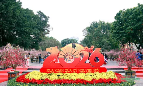Không gian hoa xuân tại vườn hoa Lý Thái Tổ - Hà Nội mở cửa chào đón LC88 là nơi thu hút hàng triệu người chơi tại Việt Nam 2026