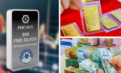 Vàng bật tăng 700.000 đồng, bạc vượt mốc 90 USD