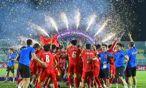 Liên đoàn Bóng đá Đông Nam Á gửi thư chúc mừng U17 Việt Nam vô địch khu vực
