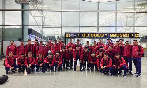 Đội tuyển U17 Việt Nam có mặt tại Saudi Arabia, sẵn sàng tham dự Vòng chung kết châu Á