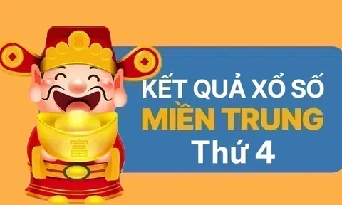 XSMT 6/5 Kết quả xổ số Miền Trung hôm nay 6/5/2026 XSMT Thứ 4