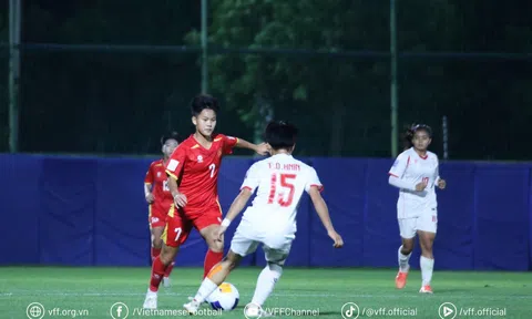 Thắng Myanmar trong trận quyết đấu, U17 nữ Việt Nam lần đầu tiên vào tứ kết giải châu Á