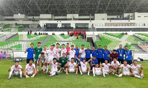 U19 Việt Nam thắng đậm U19 Myanmar để vươn lên ngôi đầu Bảng A