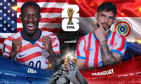 VTV3, VTV6 Trực tiếp bóng đá Mỹ vs Paraguay, World Cup 2026 8h00 ngày 13/06