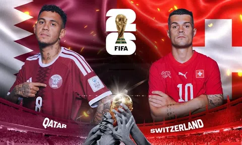 VTV3, VTV6 Trực tiếp bóng đá Qatar vs Thụy Sĩ, World Cup 2026 2h00 ngày 14/06