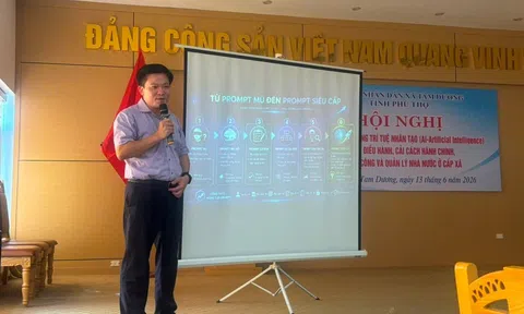 Hội nghị tập huấn ứng dụng Trí tuệ nhân tạo trong điều hành, cải cách hành chính, dịch vụ công và quản lý Lc888.com link không  cấp xã