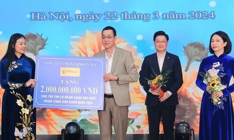 T&T Group tiếp tục ủng hộ 2 tỷ đồng hỗ trợ trẻ em nghèo