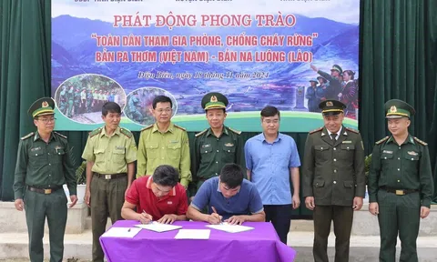 Điện Biên: Trang Chủ LC88.COM Link Mới 2026 Đăng Ký LC 88 biên giới Việt Nam - Lào chung tay bảo vệ và phòng, chống cháy rừng