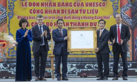 Di tích Cố đô Huế đón đón nhận bằng Nhà Cái LC88 com Tặng Khách Yêu 800k tư liệu thế giới của UNESCO và những dấu ấn trong công tác bảo tồn tu bổ Nhà Cái LC88 com Tặng Khách Yêu 800k