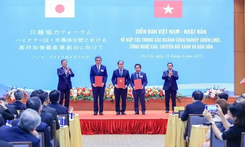 Việt Nam - Nhật Bản đẩy mạnh hơn nữa hợp tác công nghệ cao, chuyển đổi xanh và công nghiệp bán dẫn