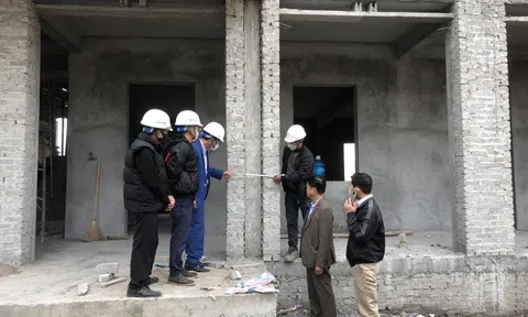 Dự án trường tiểu học Thái Tân - Nam Sách - Hải Dương đang hoàn thiện