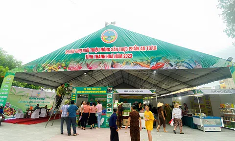 Thí điểm “Phiên chợ thực phẩm an toàn” tại Thanh Hóa