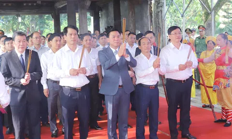 Lễ hội Đền thờ Lê Hoàn 2024, kỷ niệm 1019 năm ngày mất vua Lê Đại Hành