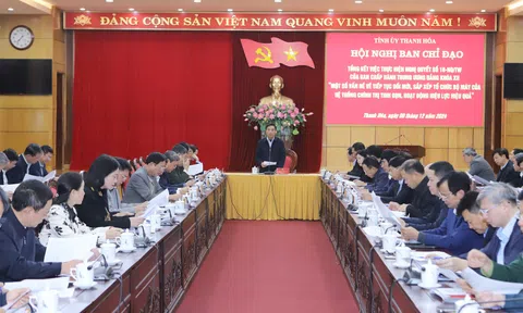 Thanh Hóa: Sắp xếp tổ chức bộ máy theo tinh thần Nghị quyết 18