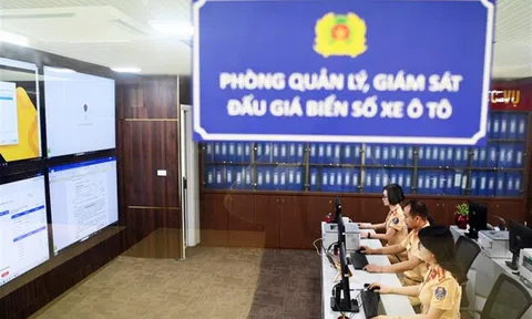 Giám sát chặt chẽ các phiên đấu giá biển số xe ô tô