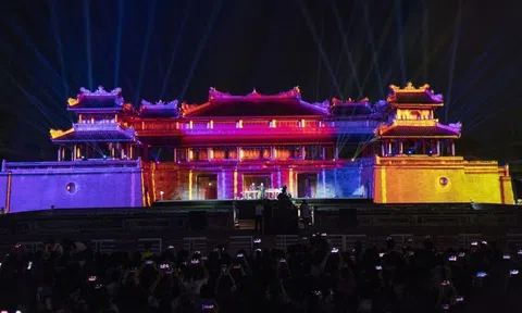 Thừa Thiên Huế: Đêm âm thanh và ánh sáng 3D Mapping tại Ngọ Môn