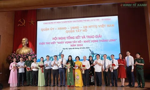 Lan tỏa tinh thần “Khát vọng Tây Hồ - Khát vọng Thăng Long” và tích cực tham gia khắc phục hậu quả bão lũ