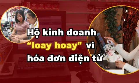 Hộ kinh doanh “loay hoay” vì hóa đơn điện tử