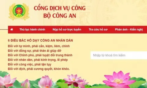 Cách đăng ký cấp Giấy chứng nhận đủ điều kiện an ninh, trật tự qua website của Bộ Công an