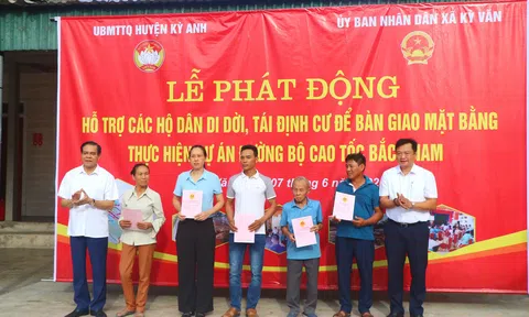 Phát động hỗ trợ các hộ dân di dời, tái định cư phục vụ thi công cao tốc Bắc - Nam tại Kỳ Anh, Hà Tĩnh