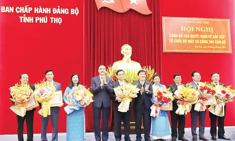Phú Thọ: Sẵn sàng cho bộ máy mới hoạt động hiệu quả sau tinh gọn, sắp xếp