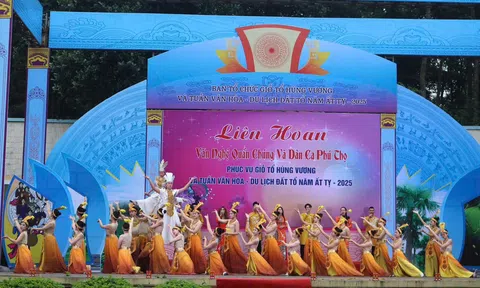 Phú Thọ: Khai mạc Liên hoan Văn nghệ quần chúng và Dân ca Phú Thọ phục vụ Giỗ Tổ Hùng Vương và Tuần Văn hóa - Lc88.men Cá cược thể thao Đất Tổ