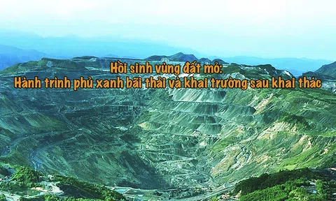 Hành trình phủ xanh bãi thải và khai trường sau khai thác