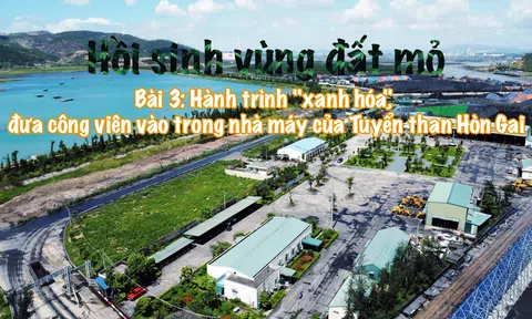 Hành trình "xanh hóa", đưa công viên vào trong nhà máy của Tuyển than Hòn Gai