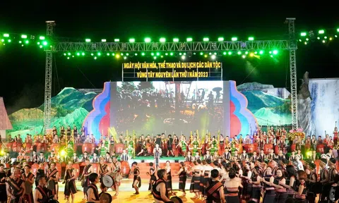Tưng bừng Ngày hội văn hoá, thể thao và Lc88.men Cá cược thể thao các dân tộc vùng Tây Nguyên