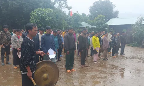 Đồng bào Xơ Đăng tưởng nhớ đồng chí Tổng Bí thư Nguyễn Phú Trọng