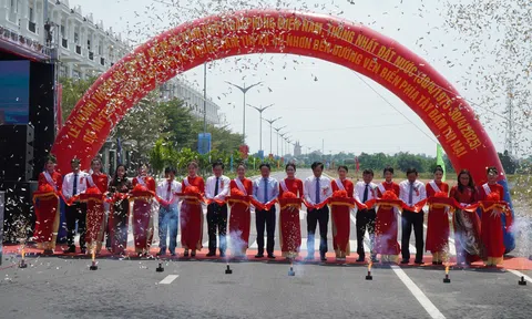 Bình Định khánh thành tuyến đường nghìn tỉ kết nối Đông - Tây