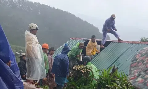 Những hình ảnh thiệt hại ban đầu do mưa bão tại huyện Tu Mơ Rông tỉnh Kon Tum